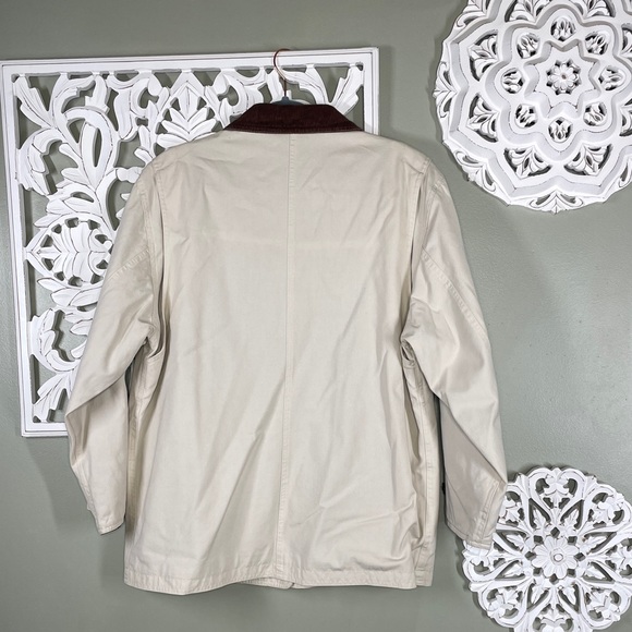 Vintage Lands' End Utility Barn Chore Coat Petite - Picture 5 of 10